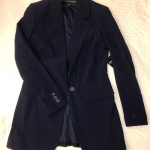 Navy Fashion Blazer/Pants Suit